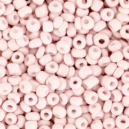 Glasperlen rocailles 8/0 (3mm) Dusty pink